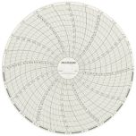 Temperature/Humidity Recorder, Chart Paper, 0&deg; - 185&deg;F, 24 Hr, 60/Pk