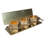Cube Mold for Expansive Grout, Brass (2 in)