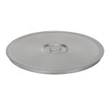 Sieve Cover, 8 Inch Dia, Stainless, With Ring