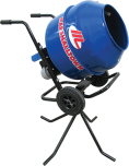 Concrete Mixer, 3 Cu Ft Wheelbarrow Model, 110 V/60 Hz