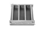 Prism Mold, Metric 3-Gang 40 x 40 x 160mm with Six Inserts