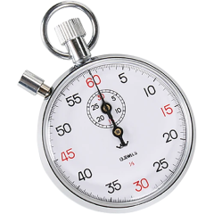 Analog Stopwatch, 1/10 Sec.