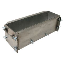 Beam Mold, 6 x 6 x 22 inches (15 x 15 x 56 cm), steel