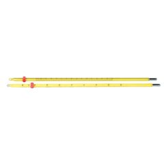 Thermometer, Glass 20/500° F, 2 Degree Div, 16 Inches Long