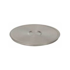 Sieve Cover, 8 Inch Dia, Stainless, Without Ring
