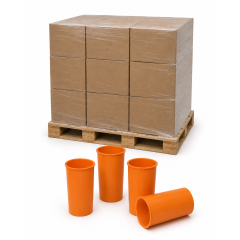 6 X 12 CYLINDER MOLDS, 6 X 12 PLASTIC - 14 CASES PER PALLET, NO LID