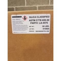 Tensile Test Sand - ASTM C778 #20-30 Sand