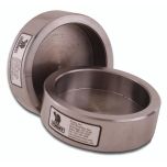 Pad Cap Retainer Rings, 4 inch, set of 2, with two 60-durometer pads included
