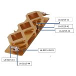 Wing Nut, 5/16"-18 Brass