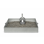 Material Pan, Galvanized, 24 X 24 X 4 Inches (61 X 61 X 10.2 cm)