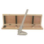 Vernier Caliper, 0-12 In (0-300 Mm) .002 Inch Accuracy