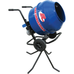 Concrete Mixer, 3 Cu Ft Wheelbarrow Model, 110 V/60 Hz