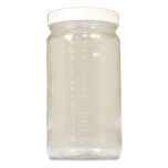 Graduated Glass Bottle, 16 oz. (262 ml)