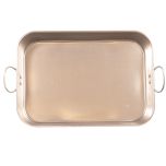 Material Pan, Aluminum, 17 X 11 X 2.5 In