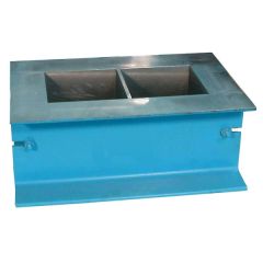 Cube Mold, 100 mm, Two Gang