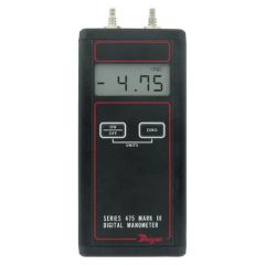 Handheld Digital Manometer, range 0-20.00 inches w.c. (4.982 kPa), max. pressure 10 psig.