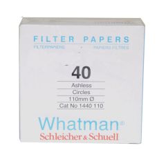 Filter Paper, Ashless, 100 Pack