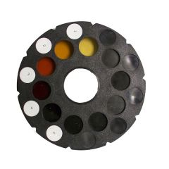 Color Reference Chart, includes 5 Glass Color Standards