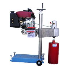 Core Drilling Machine, Gasoline Powered, 17Hp, 16 Inch Max. Bit