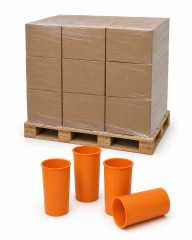 6 X 12 CYLINDER MOLDS, 6 X 12 PLASTIC - 14 CASES PER PALLET, NO LID