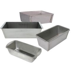Material Pan for Sample Splitter LA-0451-03, 13 1/2  x 6 3/4 x 5 In. deep, Stainless Steel