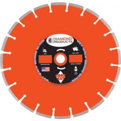 Saw Blade, 20" x .125 Heavy Duty Orange Cured Concrete Diamond Blade