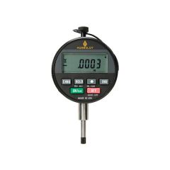 Digital Dial Indicator, 0.6 In (0.324mm) Range x 0.0001 In (0.00254mm) Resolution