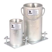 Cylinder Mold, Steel, 4 x 8 Inch (10.2 x 20.3 cm)