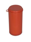 Plastic Cylinder Mold, 4 x 8 - 36 Per Case, with Attached Lid