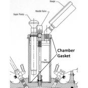 Pressure Chamber Gasket, 2-7/8" x 1/4" x 3/32"