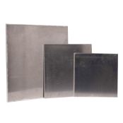 Strike-Off Plate, Aluminum, 12 x 12 x 1/4 Inch (30.5 x 30.5 x 0.64 cm)  