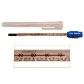Thermometer, 30 - 120 F / 1 deg. grads ( 0 - 50C / 1 deg grads) with plastic case
