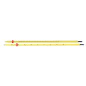 Thermometer, Glass 20/500&deg; F, 2 Degree Div, 16 Inches Long