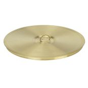 Sieve Cover, 8 Inch Dia, Brass, with Ring
