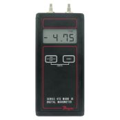 Handheld Digital Manometer, range 0-20.00 inches w.c. (4.982 kPa), max. pressure 10 psig.