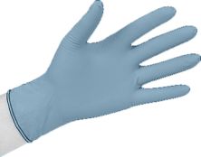 Gloves, Blue Nitrile, Non-Latex, 50 per box