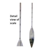 Hydrometer, Soil, ASTM 151H Scale, 0.995 to 1.038 SG