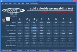 Proove'It Software for Rapid Chloride Permeability Testing