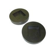 Grout Sample Capping Retainers, Set of two, 3.125 x 3.125 Inches