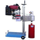 Core Drill Machine, Gas Powered,  6.5 HP, up to 6-inch hole